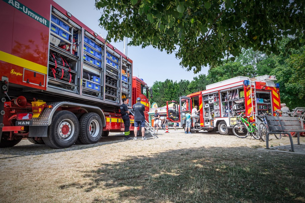 Fahrzeugausstellung am Bürgerfest