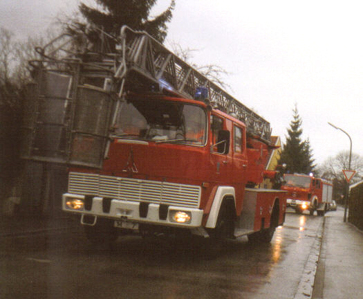 Erste Drehleiter der Feuerwehr Unterhaching (Bj. 1972)
